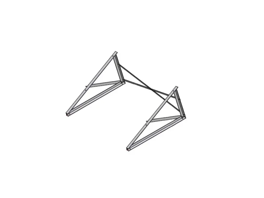 Sada trojúhelník 30° rovná střecha nebo fasáda