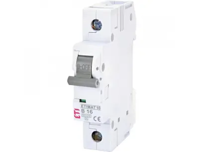Jistič Etimat Colour B 1p 16A 10kA (šedý)