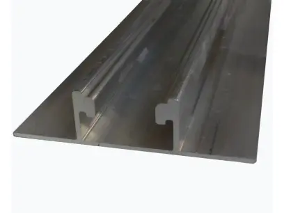 Hliníkový profil, nosník solárních panelů 20 x 93 x 6100 mm - trapézový plech