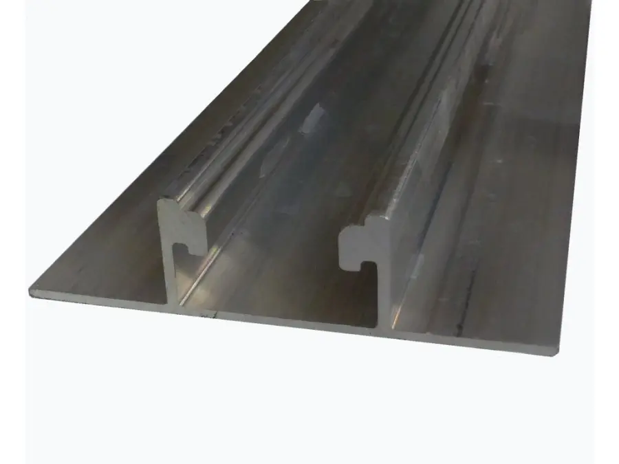 Hliníkový profil, nosník solárních panelů 20 x 93 x 6100 mm - trapézový plech