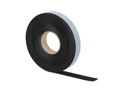 Těsnící samolepící páska EPDM 38mm, d.=10 m , tl. 3 mm, trapéz