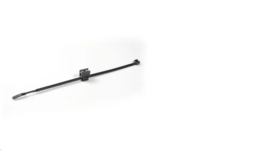 Uchyt kabelů na FV panely - klip s páskou