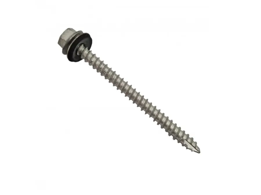 Vrut 6hr hlava, 6,3 × 80 k uchycení háku s podložkou, nerez