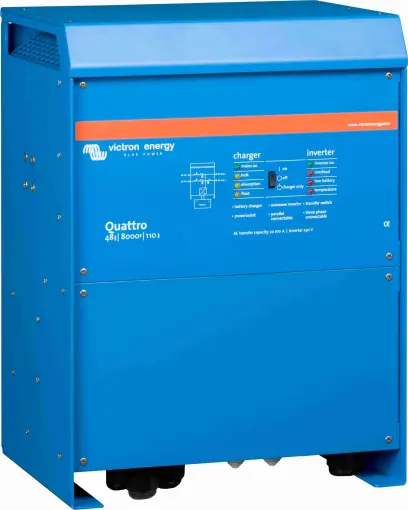 Měnič hybridní Victron Quattro 48V/ 8000VA/110-100/100
