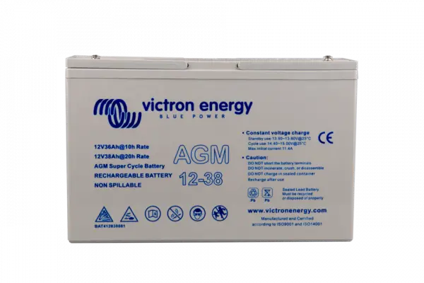 Akumulátor VICTRON AGM 12V/38Ah Deep Cycle