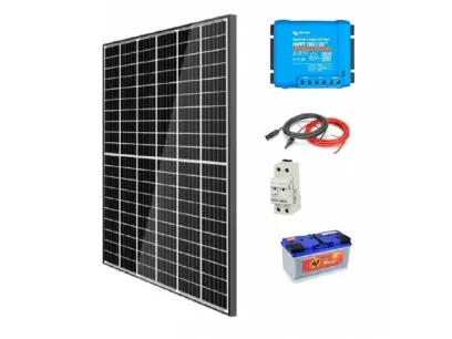 Fotovoltaický set na chatu 385Wp 12V smart