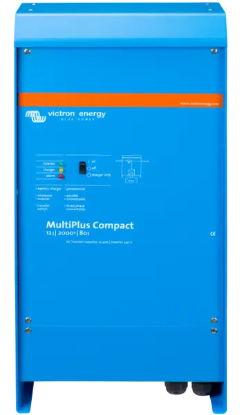 Měnič hybridní Victron Energy MultiPlus C 24V/ 2000VA/50A-30A