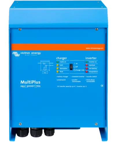 Měnič hybridní Victron Energy MultiPlus 24V/ 3000VA/70A-50A